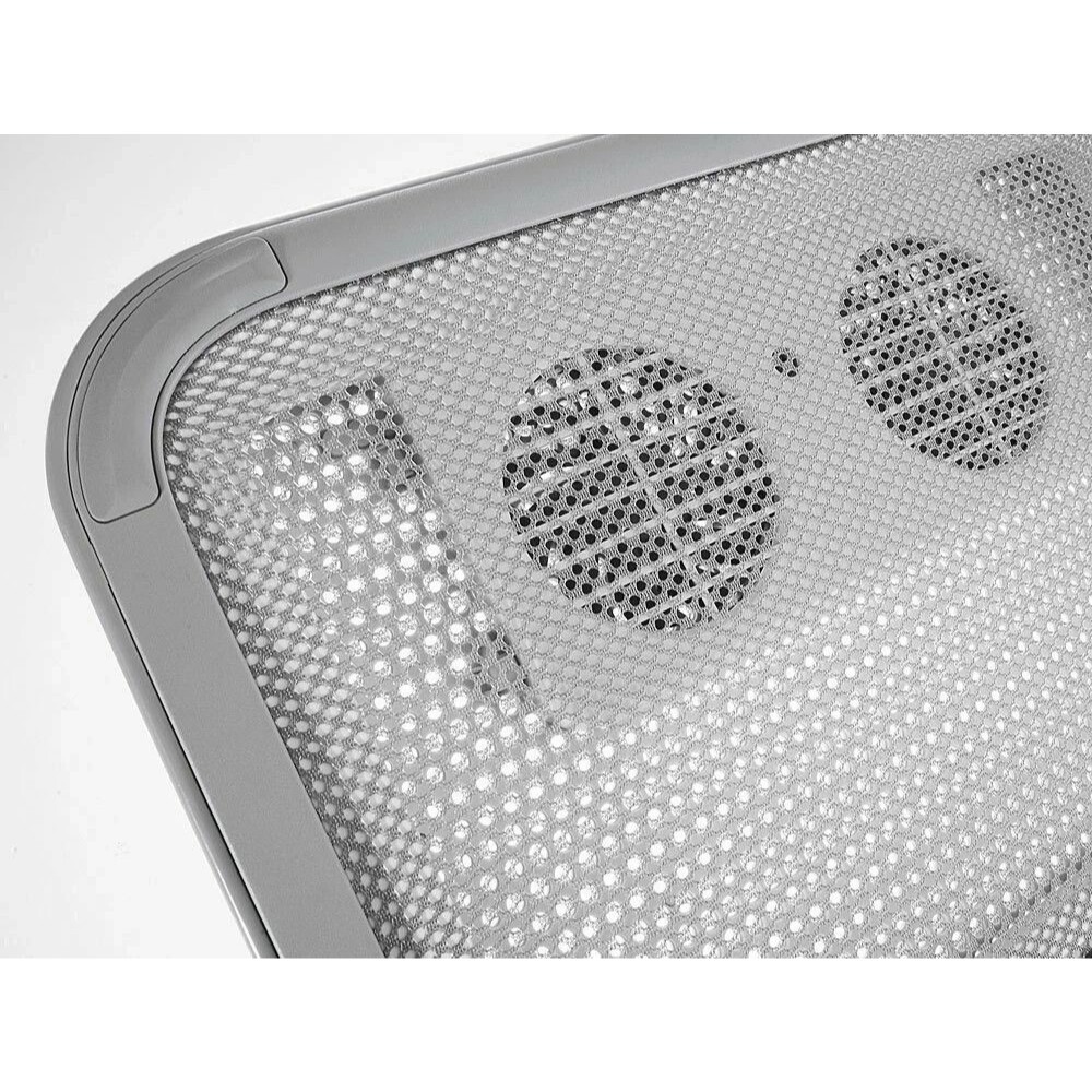 Targus - Chill Mat for Mac / Laptop Cooling Pad w/2 80mm  Fans (Lunar Grey) 17"